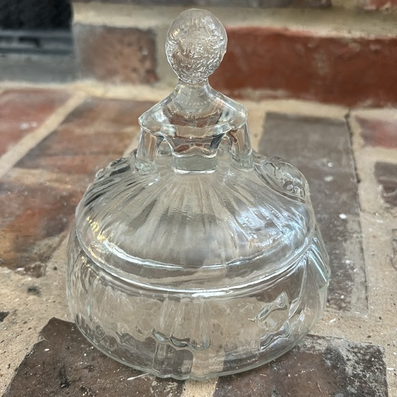 Vintage powder jar - Picture 3 of 4